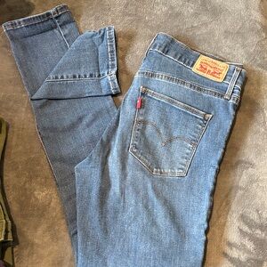 Levi's Women's Skinny Blue Jeans
